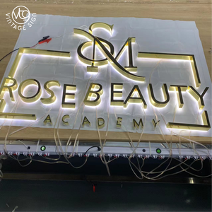 Letreros Luminosos Halo para Tiendas Cerca de Mí, Letreros Comerciales con Letras, Logotipos, Letras Acrílicas Láser para Interiores - Product Image 6