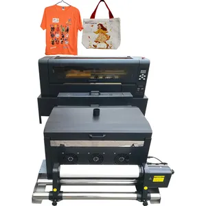 A3 Size double heads i1600 dx11 smart Hot Melt Heat Transfer PET Film DTF Printer for cloth diy printing business