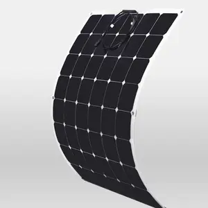 가정 사용을 위한 200 와트 12 볼트 극단적으로 가동 가능한 monocrystalline 태양 전지판