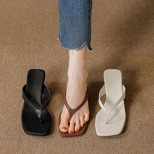 Sandalias de tacón de aguja con punta cuadrada estilo francés, novedad de verano 2026 - Product Image 5
