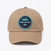 Casquette de baseball en sergé de coton à 6 panneaux structurée et ajustable avec logo personnalisé de la marque T&L, vente en gros, fabricant de chapeaux de sport