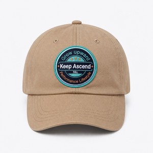 Gorra de Béisbol con Etiqueta Tejida Personalizada de la Marca T&L, Gorra Deportiva Ajustable de 6 Paneles de Sarga de Algodón, Fabricante - Product Image 2