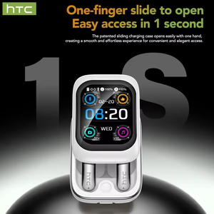Auricolari Wireless HTC NE48 AI, Bluetooth 6.0, Display LCD, Traduzione in 165 Lingue, Cancellazione del Rumore, In-ear, Funzione Chiamata - Product Image 3