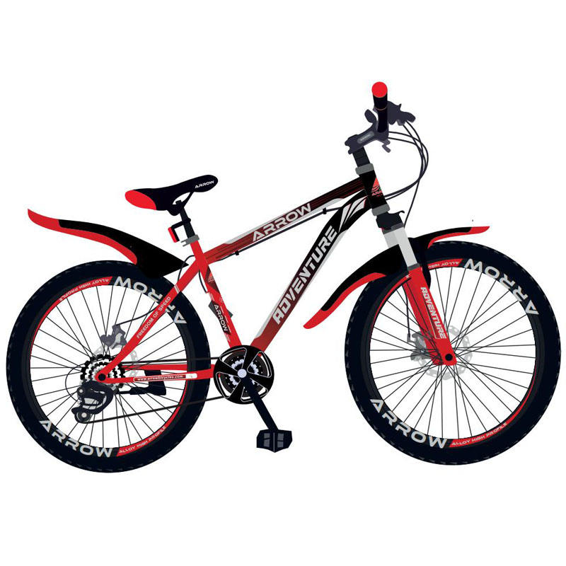 Factory Price Men's 24 26 Inch MTB Bicycles Steel Mountain Bikes with 21  Speed Gears Disc Brake System Aluminum Alloy Fork