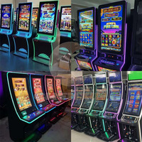 Machine de jeu à écran tactile vertical de 43 pouces pour borne d'arcade à monnayeur avec éclairage LED