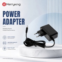 Adaptateur secteur 12V 2A 30W max. Alimentation électrique SMPS avec câble DC pour éclairage LED de signalisation, routeur Wifi, caméra CCTV