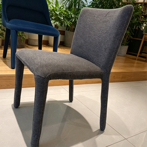 <span class=keywords><strong>Chaise</strong></span> individuelle en tissu lin moderne pour salon et chambre à coucher, vente directe d'usine, succès commercial garanti - Product Image 1