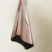 Barra georgiana moderna y duradera de aluminio pintado para ventanas de doble acristalamiento
