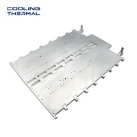 Plaque de refroidissement liquide en aluminium FSW sur mesure, taille personnalisée, haute pression, pour le refroidissement de l'électronique industrielle
