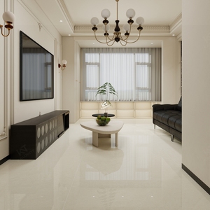 Azulejos de Porcelana de Gran Formato Kewent Tile Company, Color <span class=keywords><strong>Blanco</strong></span>, 1.20x0.60, 24x48, 60x120, Azulejos de Porcelana Brillante Color Beige para Piso, 600x1200 - Product Image 5