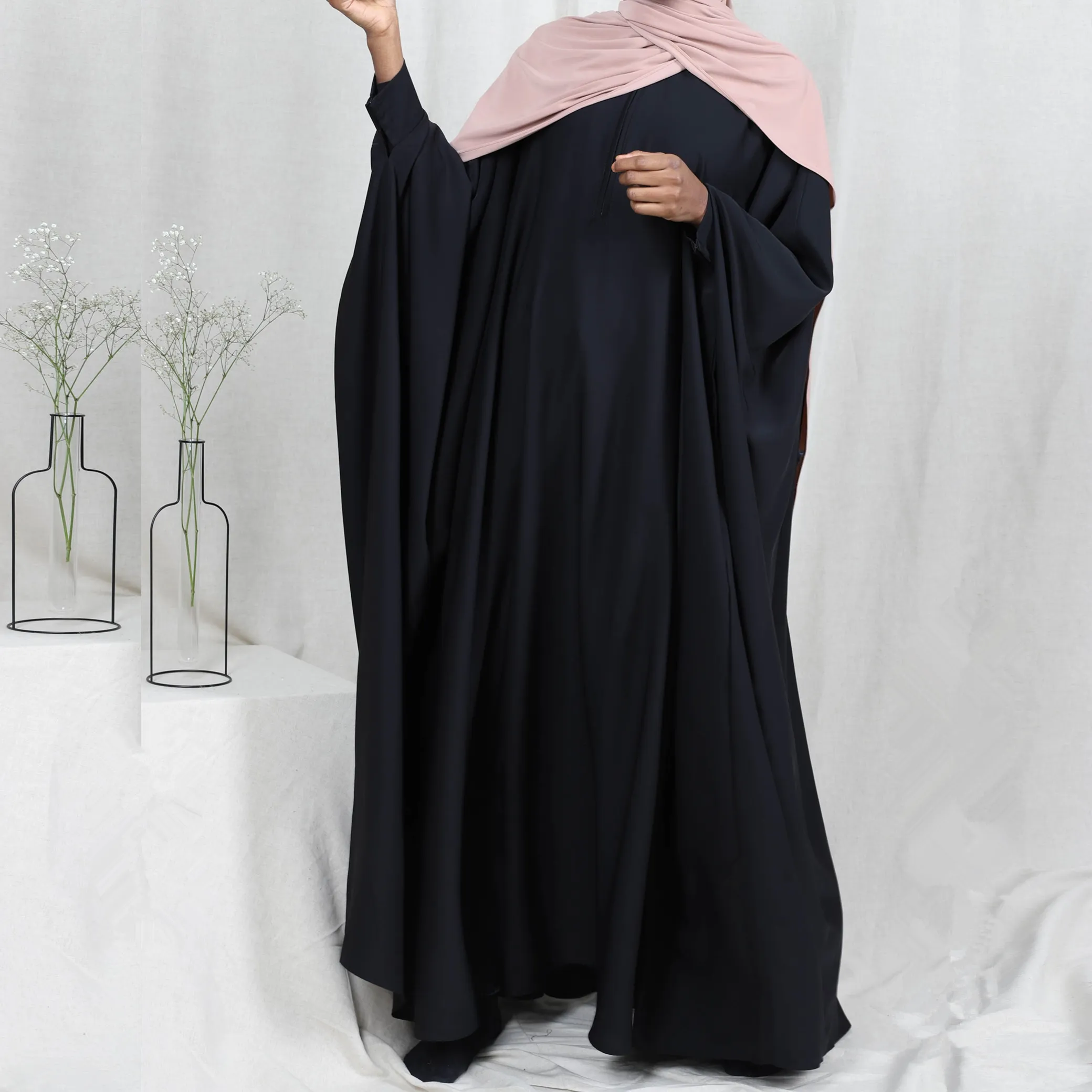Islamic clothing modest abaya muslim 2022 muslim long dresses dubai women abaya muslim dress female