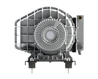 3.7 KW 5HP Silent ETL Certification Compresseur d'air à défilement sans huile de haute précision pour frein d'automobile de véhicule