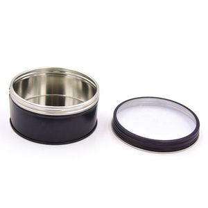 Chất Liệu Tinplate Nhà Cung Cấp Nhà Máy Vòng Hộp Thiếc Nhỏ Hộp Hộp Kim Loại Tins Với Clear Window - Product Image 6