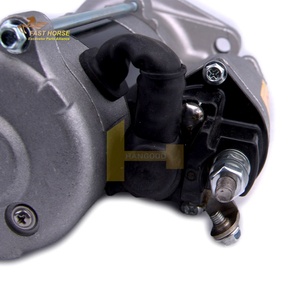 มอเตอร์สตาร์ท J05E J08E 24V 5.0KW รุ่น VH28100E0080 28100-E0080 สำหรับรถขุด Kobelco SK200-8 SK250-8 เครื่องยนต์ดีเซล - Product Image 3