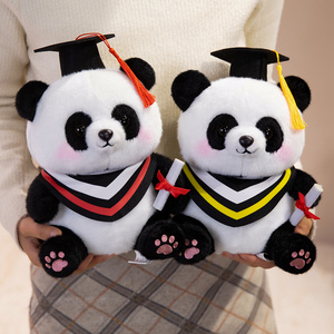 Panda di <span class=keywords><strong>Peluche</strong></span> Personalizzato con Logo e Nome, Morbido e Adorabile, <span class=keywords><strong>per</strong></span> Scuola e Laurea, Vendita all'Ingrosso - Product Image 6