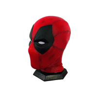 Masque Deadpool personnalisé en résine photosensible 3D pour costume de cosplay de personnages de films et accessoire de performance pour événements cinématographiques