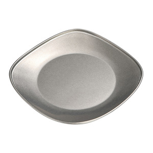 Stainless Steel Plate Square 4444 JIS Standard Hotel Food Coffee Use - Product Image 3