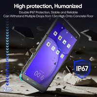 PDA Portátil 5G F9826 de Última Generación 2025, Personalizable, con Escáner de Códigos de Barras 1D/2D, Pantalla Completa de 6 Pulgadas, Certificación GMS, IP67