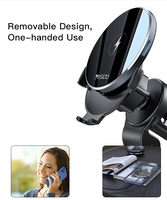 C131 YESIDO Chargeur sans fil magnétique ultra-résistant pour IP 12 13 Support de téléphone portable pour voiture