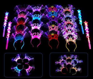 Horquillas luminosas 2025, tiara <span class=keywords><strong>de</strong></span> Nuevo <span class=keywords><strong>Año</strong></span>, diadema soldada ligera, actividades <span class=keywords><strong>de</strong></span> <span class=keywords><strong>concierto</strong></span>, artículos <span class=keywords><strong>de</strong></span> fiesta <span class=keywords><strong>de</strong></span> Nochevieja para niños, venta al por mayor - Product Image 3