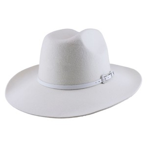 Sombreros de vaquero occidentales blancos de fieltro 100% lana australiana nuevos 2026, sombreros de vaquero y vaquera con logo personalizable, sombreros de vaquero de Texas. - Product Image 5