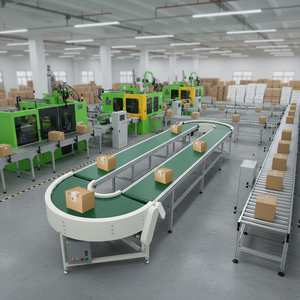 Transportador de Banda <span class=keywords><strong>Verde</strong></span> Automático 2026, Sistema de Banda de PVC de 10 Metros de Largo con Certificación CE para Ideas de Pequeñas Empresas - Product Image 3