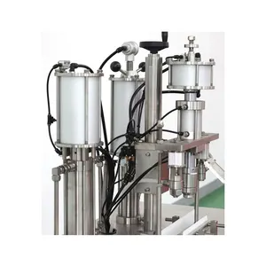 Pneumatic Spray Aerosol Filling Machine Perfume Body Spray Can Aerosol Filling Machine