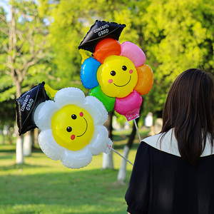 หมวกจบการศึกษาแบบกลุ่มโรงเรียนดอกทานตะวันอุปกรณ์ประกอบฉากงานปาร์ตี้บอลลูน - Product Image 3