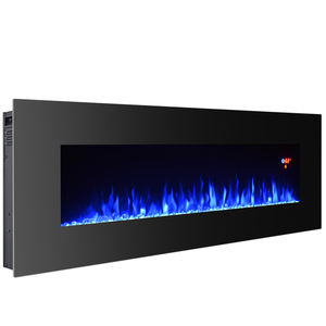 Cheminée électrique murale <span class=keywords><strong>pas</strong></span> chère de 50 pouces avec lumière LED et chauffage - Product Image 6