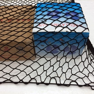 70*70cm Car Trunk Nets Car Trunk Cargo Mesh Net Storage Organizer Mounting Screw Nylon Trunk Storage Elastic Strong Nylon Cargo