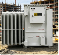 Transformateur de distribution immergé dans l'huile, hermétique, à refroidissement ONAN, haute efficacité, triphasé 10 kV vers 0,4 kV, S13-M-250