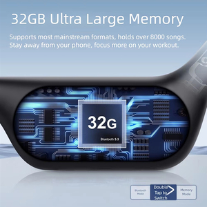 Auriculares de Conducción Ósea X7s, Bluetooth 5.4, Reproductor <span class=keywords><strong>MP3</strong></span> de 32 GB, Auriculares Deportivos con Batería de Larga Duración, Auriculares para Juegos - Product Image 4