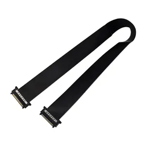 Flexibele Platte Kabel Met Afgeschermde Ffc Fpc Lvds Naar Moederbord Jae Fi Re41cl 51pin Voor Lcd Tv Hd Foto Transmissie