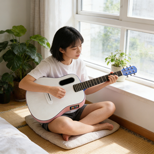 Mástil de Guitarra de Alta Calidad y Mástil de Guitarra Eléctrica con Varilla de Refuerzo y Trastes Lisos para una Mayor Facilidad de Interpretación - Product Image 1