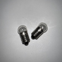 Ampoule à vis E10, petite perle lumineuse, 6V 0.5A, ampoule d'expérimentation pour étudiants