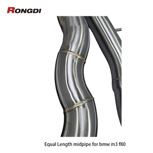 2.75" New Design Equal Length Midpipe for BMW F80 M3 F82 F83 M4 S55 3.0T 2014-2019 Performance Parts Pipe - Product Image 2