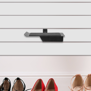 Bán lẻ cửa hàng thể thao slatwall kim loại Sneaker kệ trưng bày kệ giày Kệ nổi - Product Image 6