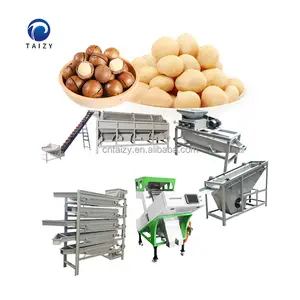 Sıcak satış badem macadamia fındık kraker badem fındık sheller ceviz antep fıstığı badem işleme makinesi
