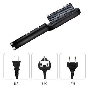 Cepillo Alisador de Cabello Eléctrico Profesional de Cerámica con Múltiples Temperaturas para Peinar - Product Image 4
