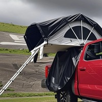 Tente de toit rigide tout-terrain en aluminium avec système de levage électrique étanche, ouverture automatique quatre saisons, pour 2 à 4 personnes, camping