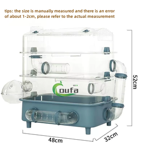 Gabbia per Criceti, Casetta per Piccoli Animali, per Criceti, Degus, Topi o Altri Animali di Simile Taglia - Product Image 6