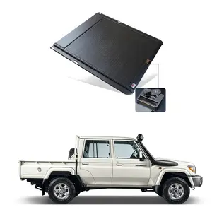 Toyota aksesuarları Land Cruiser LC79 için kamyonet ile geri çekilebilir şifreli kilit yatak örtüsü