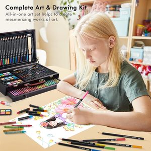 200 gói Vẽ Bút Chì thiết lập, phác thảo và vẽ nghệ thuật thiết lập với bút chì màu-Vật tư vẽ, Bộ vẽ nghệ thuật - Product Image 5