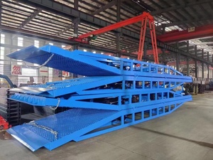 12 tấn tự động tải đoạn đường nối cho xe tải thiết bị nâng hạ trong kho thủy lực điện Dock leveler - Product Image 4