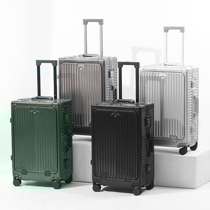 Valise à roulettes rigide en aluminium de 20 pouces avec serrure TSA, étanche, <span class=keywords><strong>taille</strong></span> <span class=keywords><strong>cabine</strong></span>, pour voyage unisexe - Product Image 6