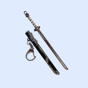 Lot de 7 mini-épées jouets pour enfants, modèle d'accessoires de cinéma et de télévision, ornement électroplaqué - Product Image 6