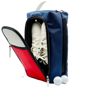 Customized High Quality Football Golf Boot Trainer Bag Water Resistant Design Golf Sneaker Shoe Bag for Travel