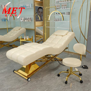 Modernes Luxus gebogenes Wimpern bett Elektrisches SPA-<span class=keywords><strong>Massage</strong></span> bett Benutzer definiertes Wimpern verlängerung sbett <span class=keywords><strong>Salon</strong></span> Beauty Bed - Product Image 2