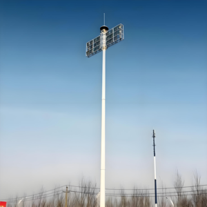 Nhà Sản Xuất Cao Cột Chiếu Sáng Cực 18M 25M 20M 30M 35M 40M Modular LED Nhẹ Lũ Lụt Ánh Sáng Sân Vận Động Thép Cao Cột Ánh Sáng - Product Image 4