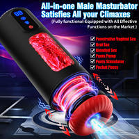 Automatische Beheizte Saug- und Vibrations-Masturbationsmaschine Sexspielzeug für Erwachsene Männer-Masturbator-Becher MMA-037 Hergestellt in China